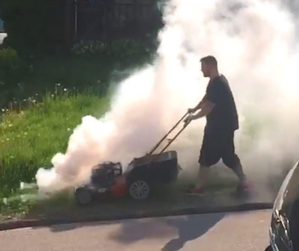 smoking-lawn-mower